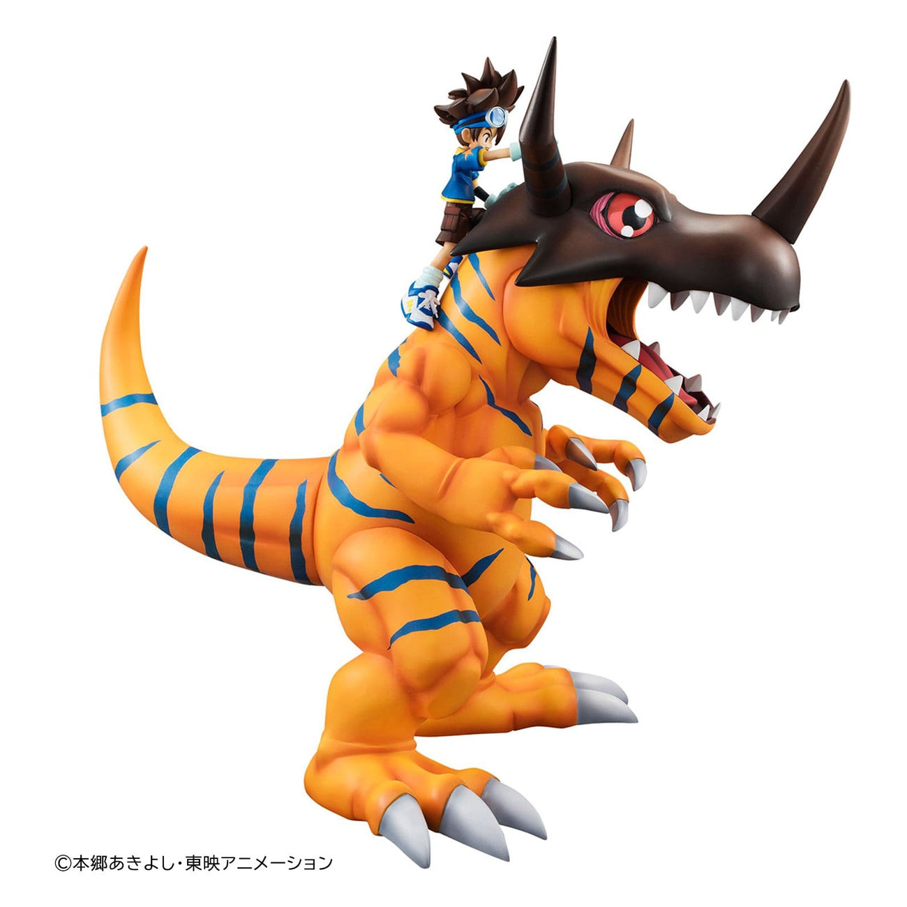 Productafbeelding Digimon Adventure - Greymon en Taichi Yagami G.E.M. Series figureset (Repeat)