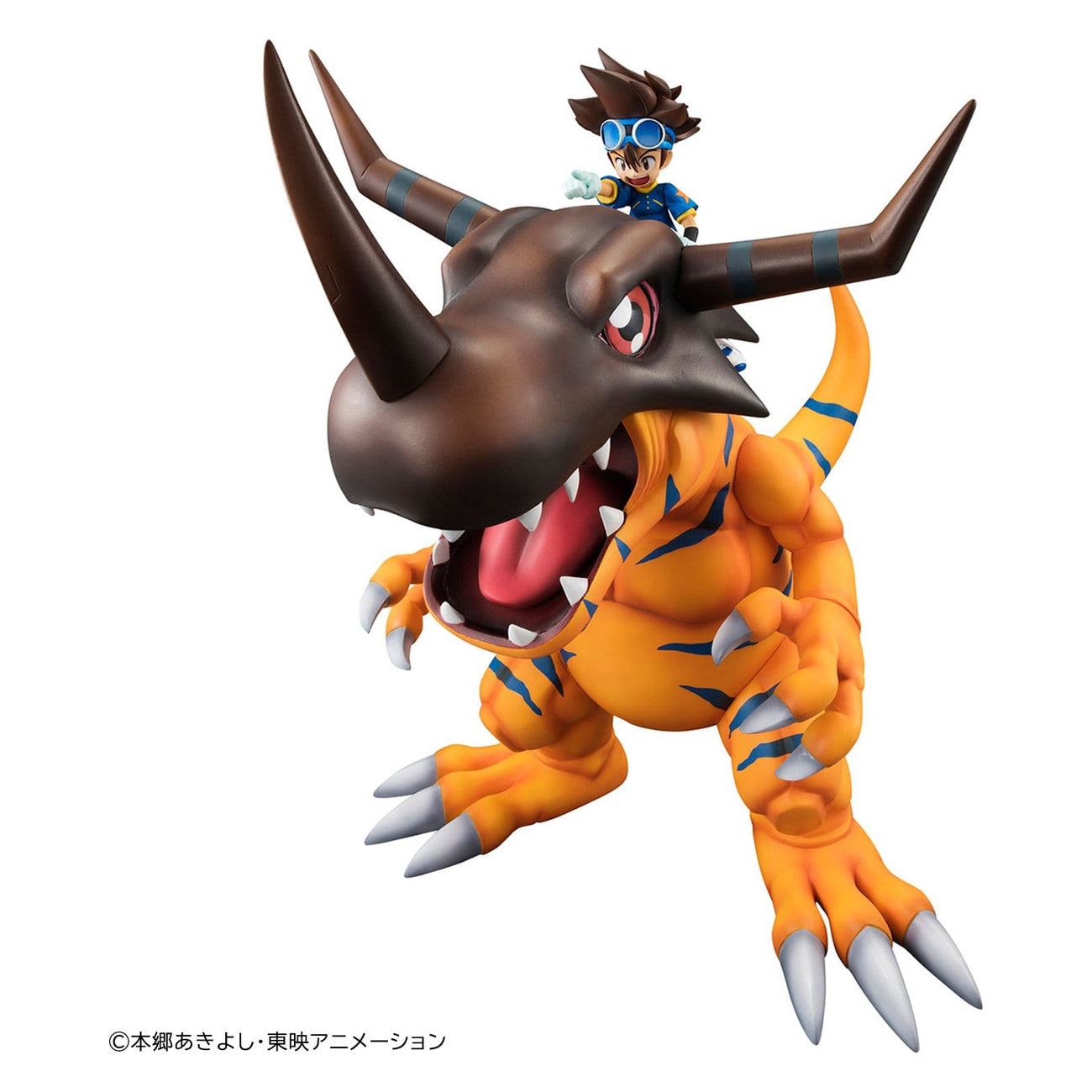 Productafbeelding Digimon Adventure - Greymon en Taichi Yagami G.E.M. Series figureset (Repeat)