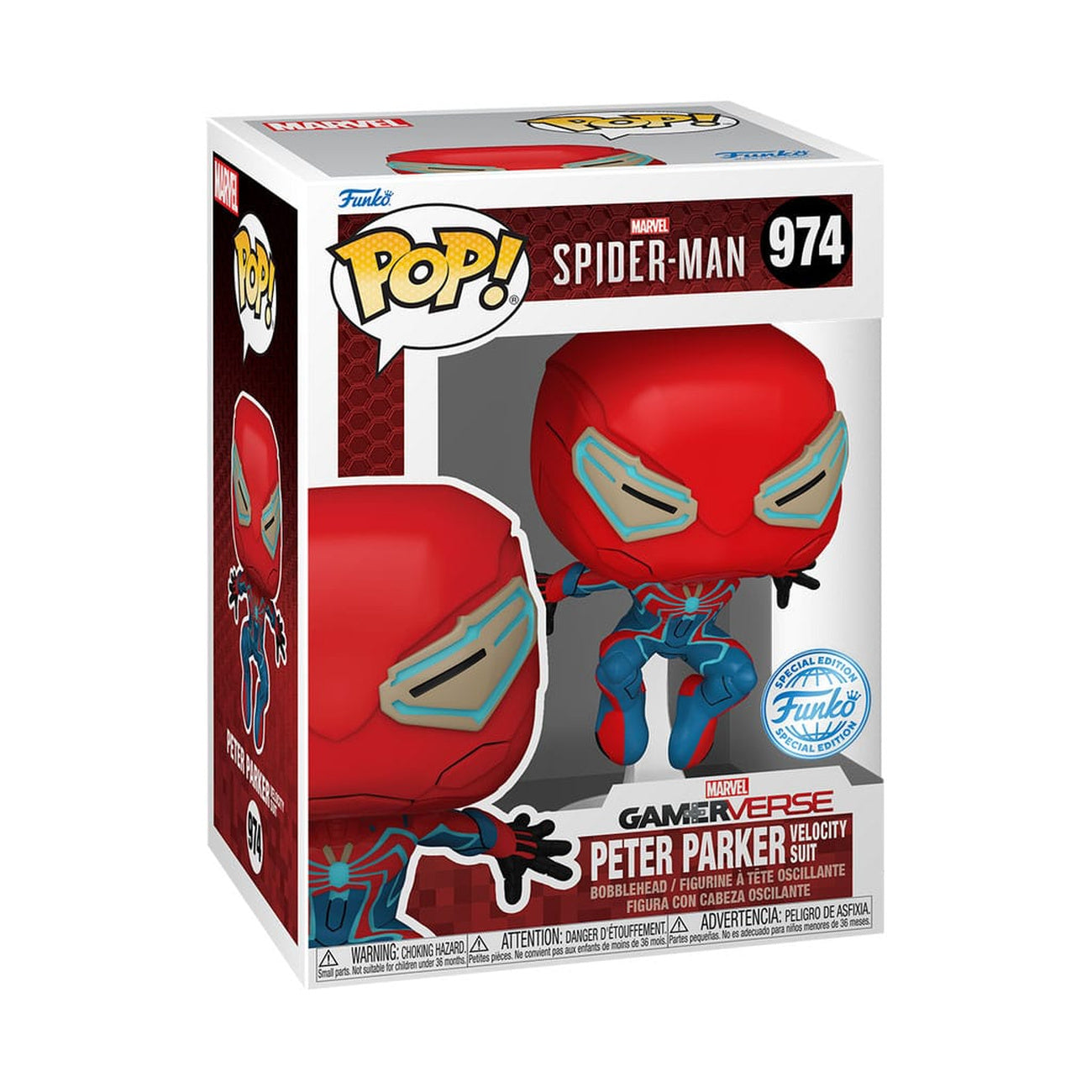 Productafbeelding POP Games: Spider-Man 1 – Peter Parker (Velocity Suit)