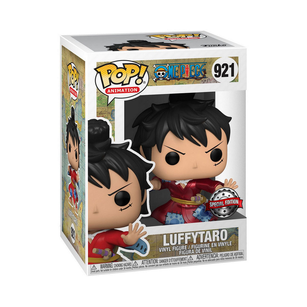 Productafbeelding POP Animation: One Piece - Luffy in kimono (MT)