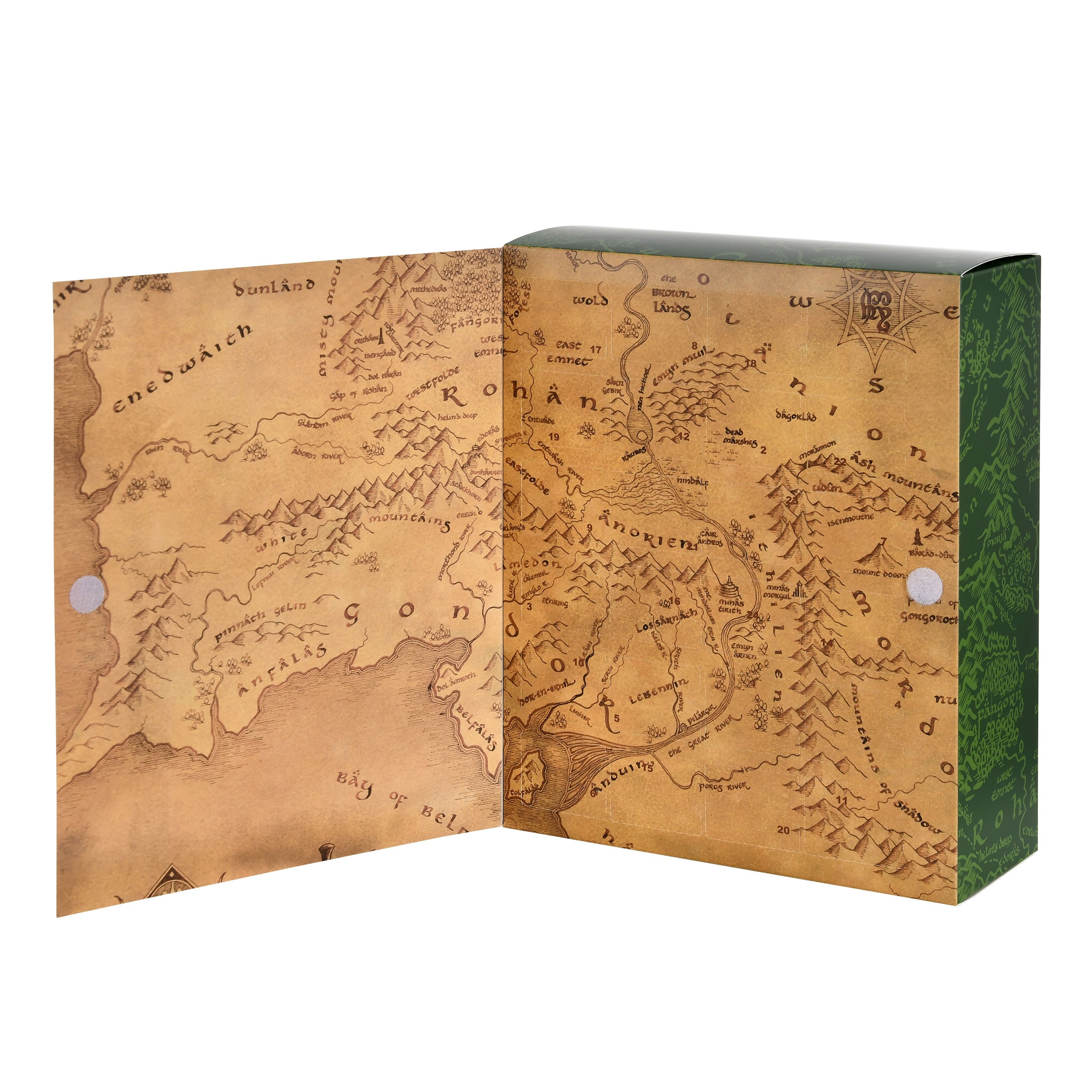 Productafbeelding In de Ban van de Ring - Midden-aarde Sokken Adventskalender