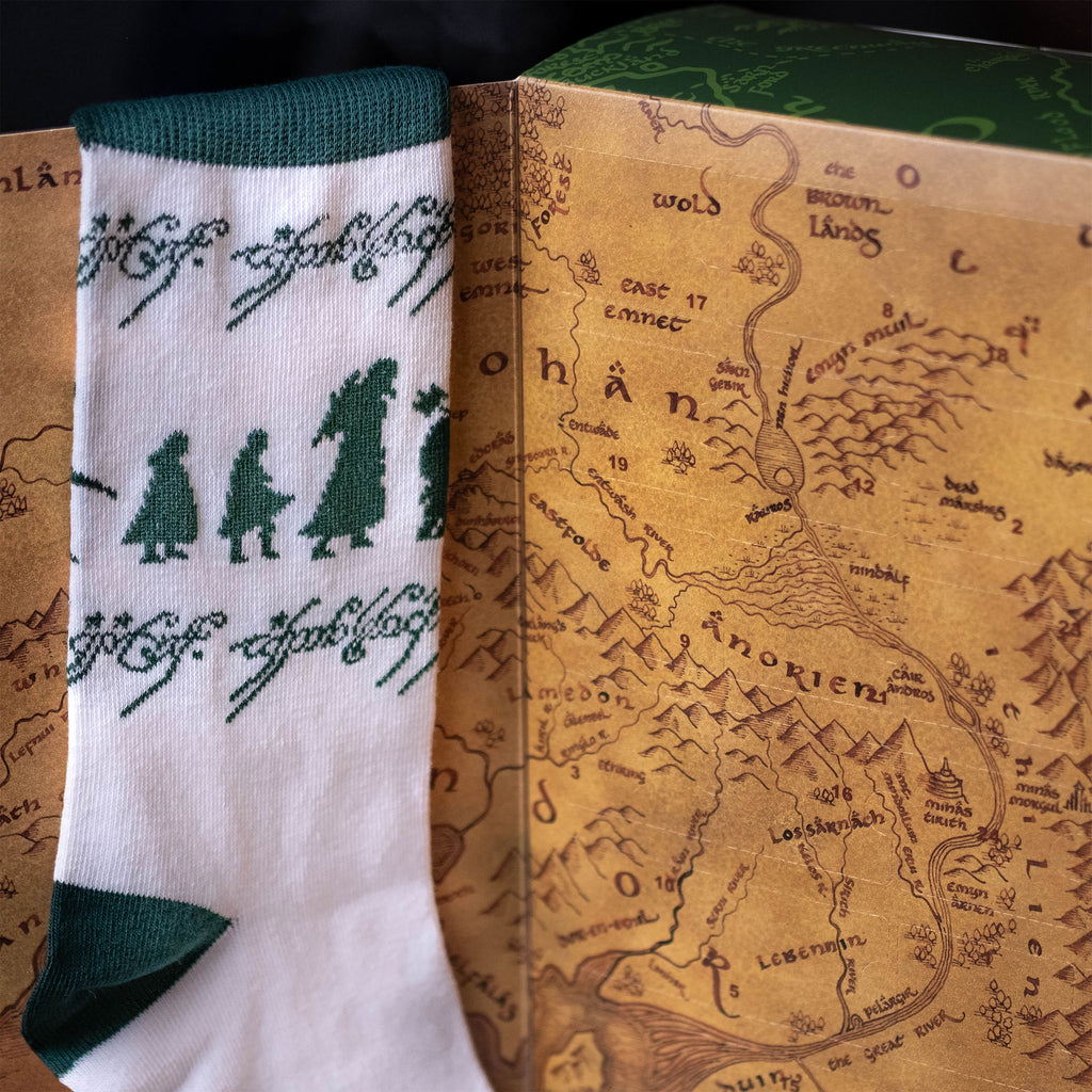 Productafbeelding In de Ban van de Ring - Midden-aarde Sokken Adventskalender
