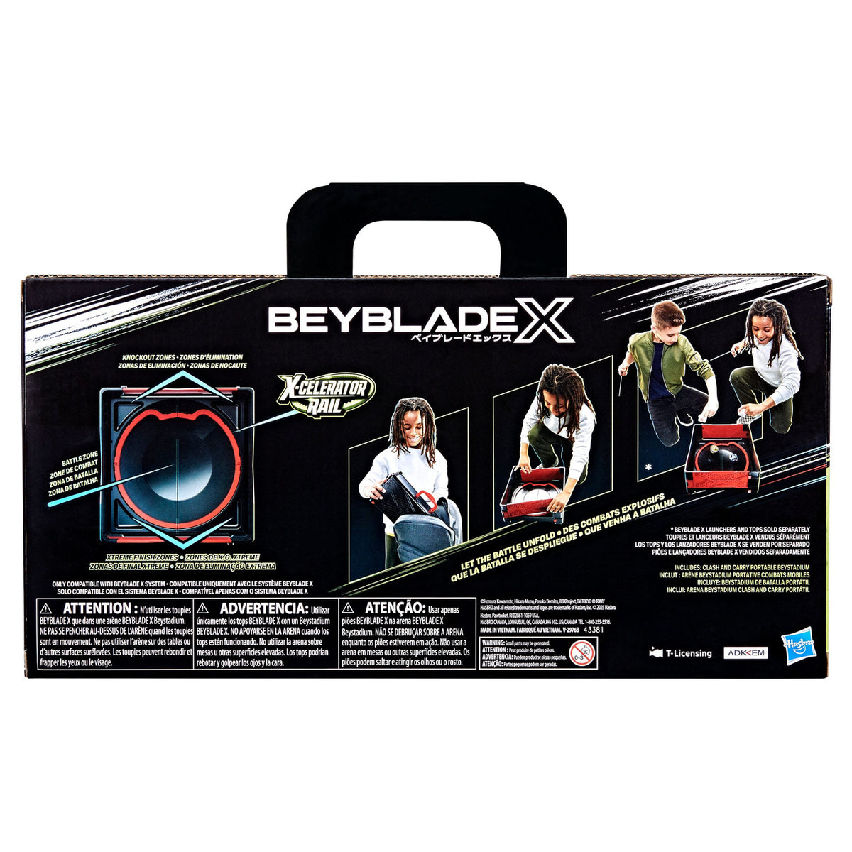 Productafbeelding Beyblade X Clash and Carry Beystadium Arena