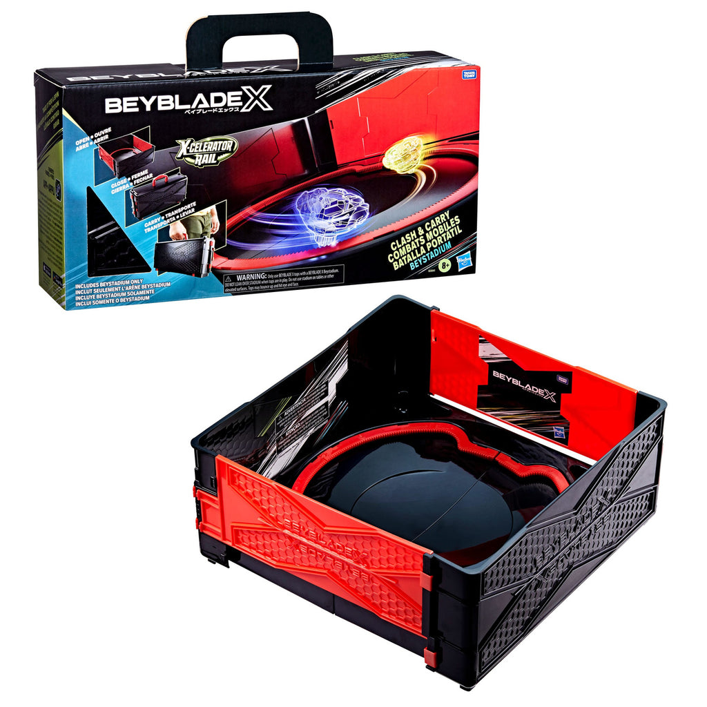 Productafbeelding Beyblade X Clash and Carry Beystadium Arena