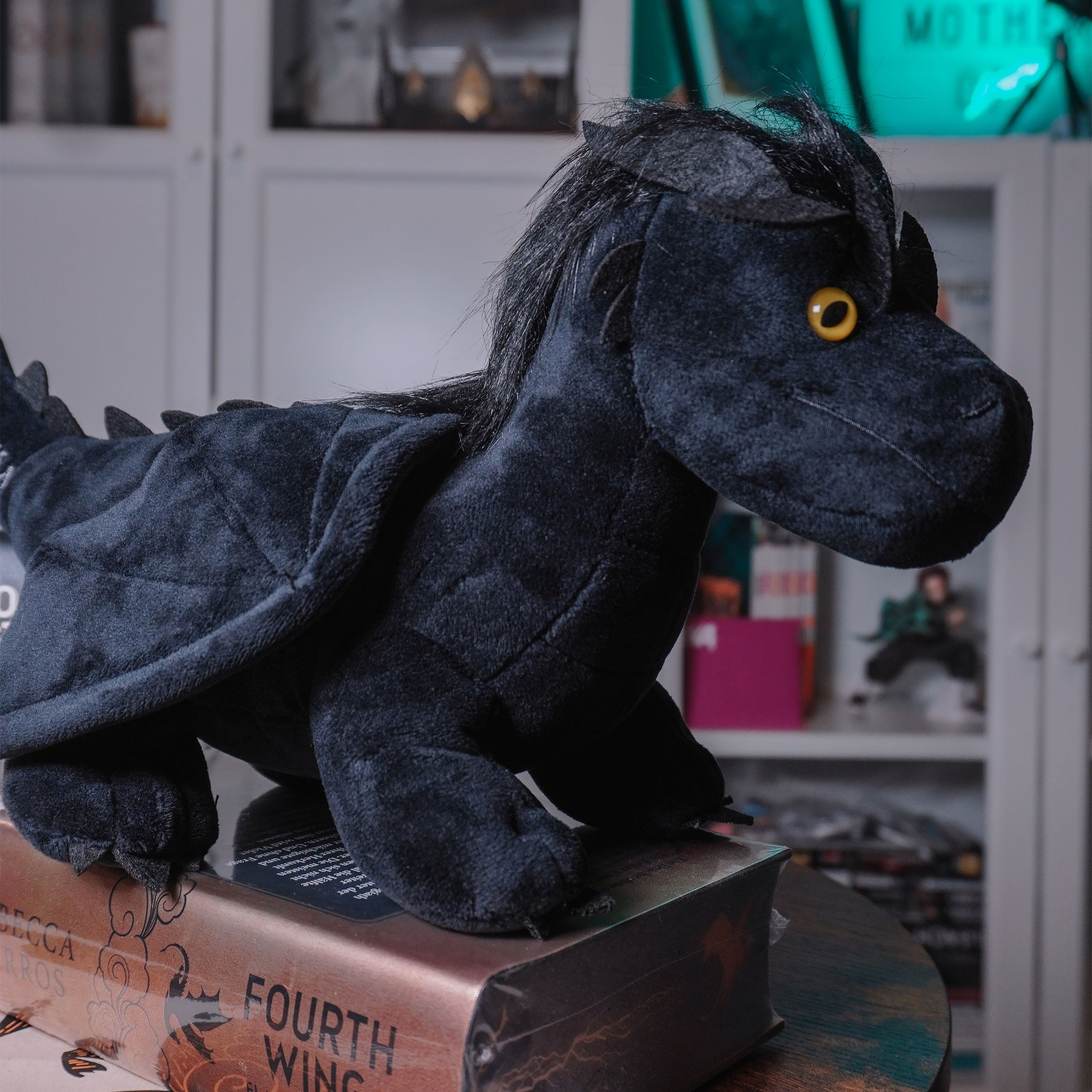 Productafbeelding Fourth Wing - Tairn Pluchen Figuur