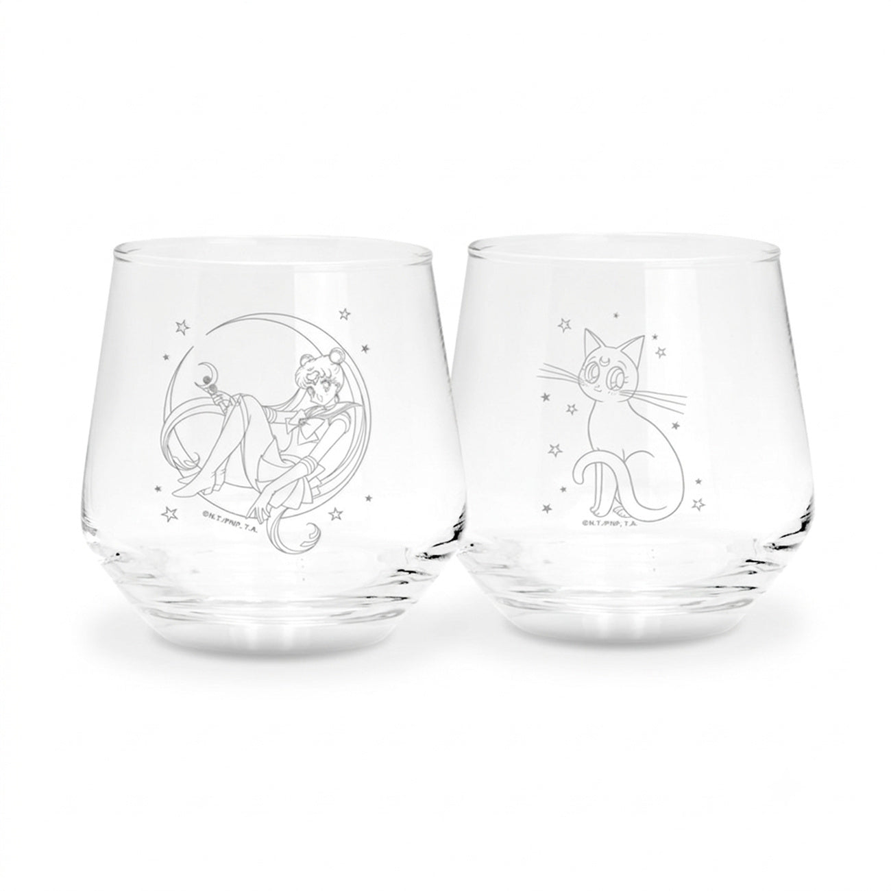 Productafbeelding Sailor Moon - Luna en Sailor Moon Glasset