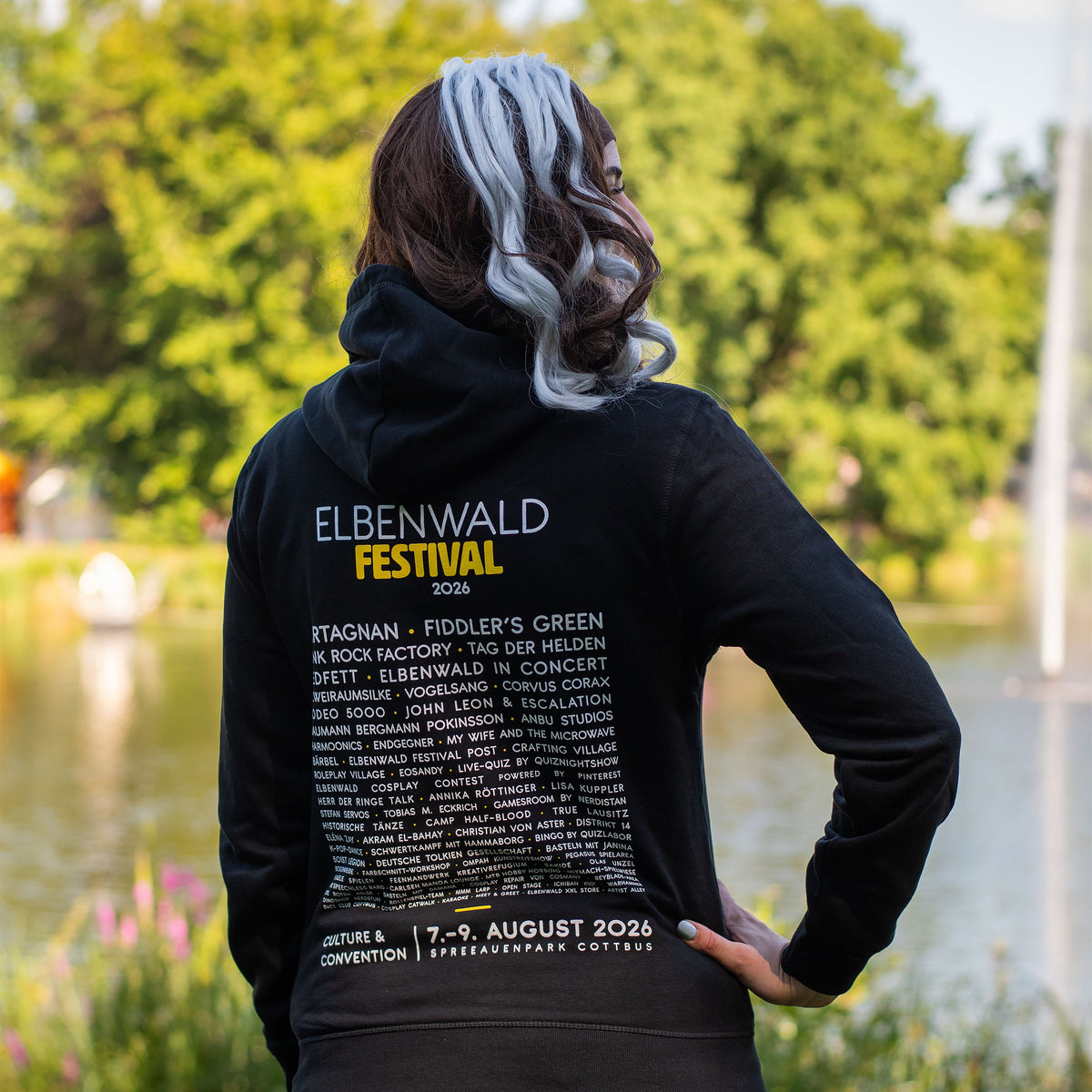 Productafbeelding Elbenwald Festival 2026 - Line-up Hoodie