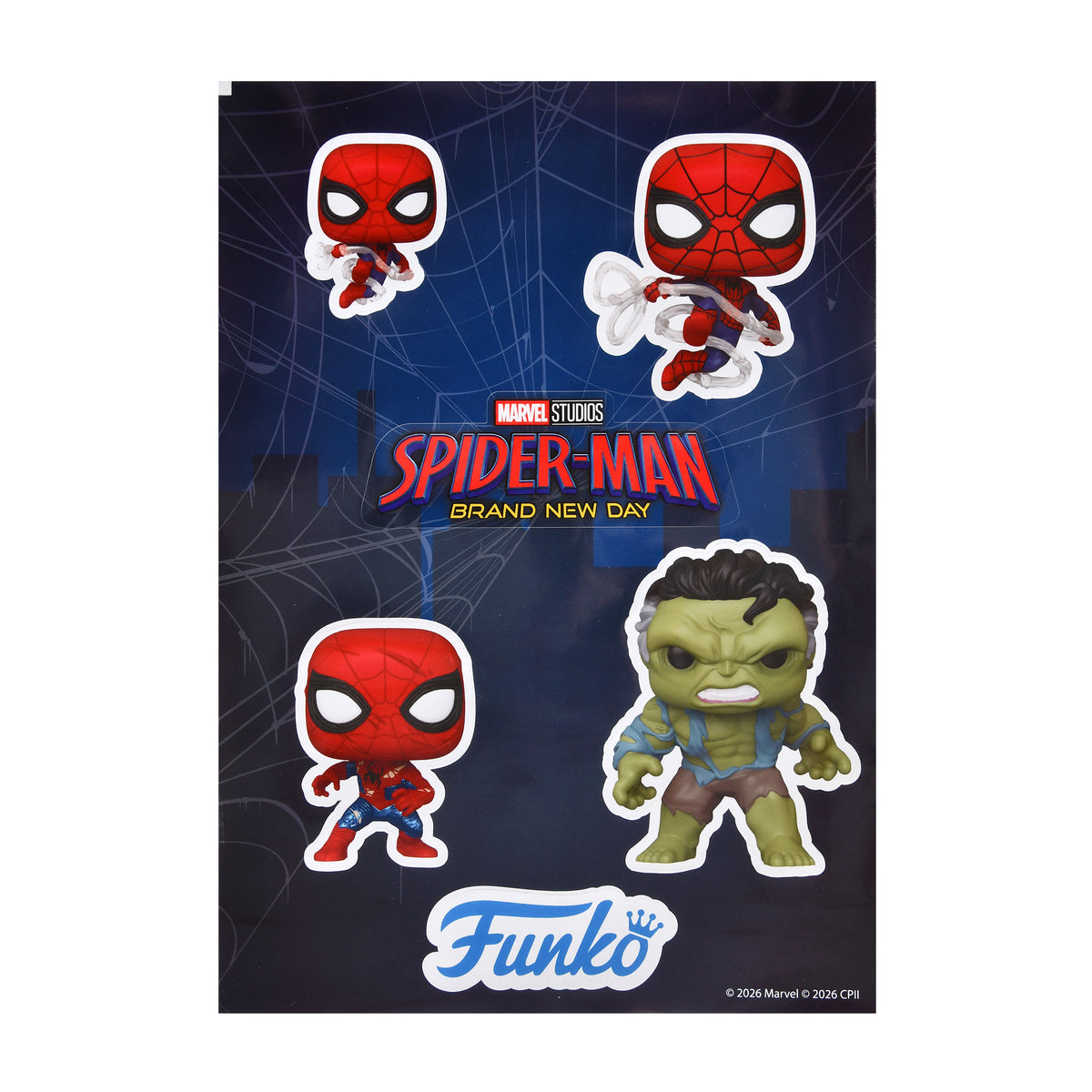 Productafbeelding Spider-Man Brand New Day Gratis Stickervel