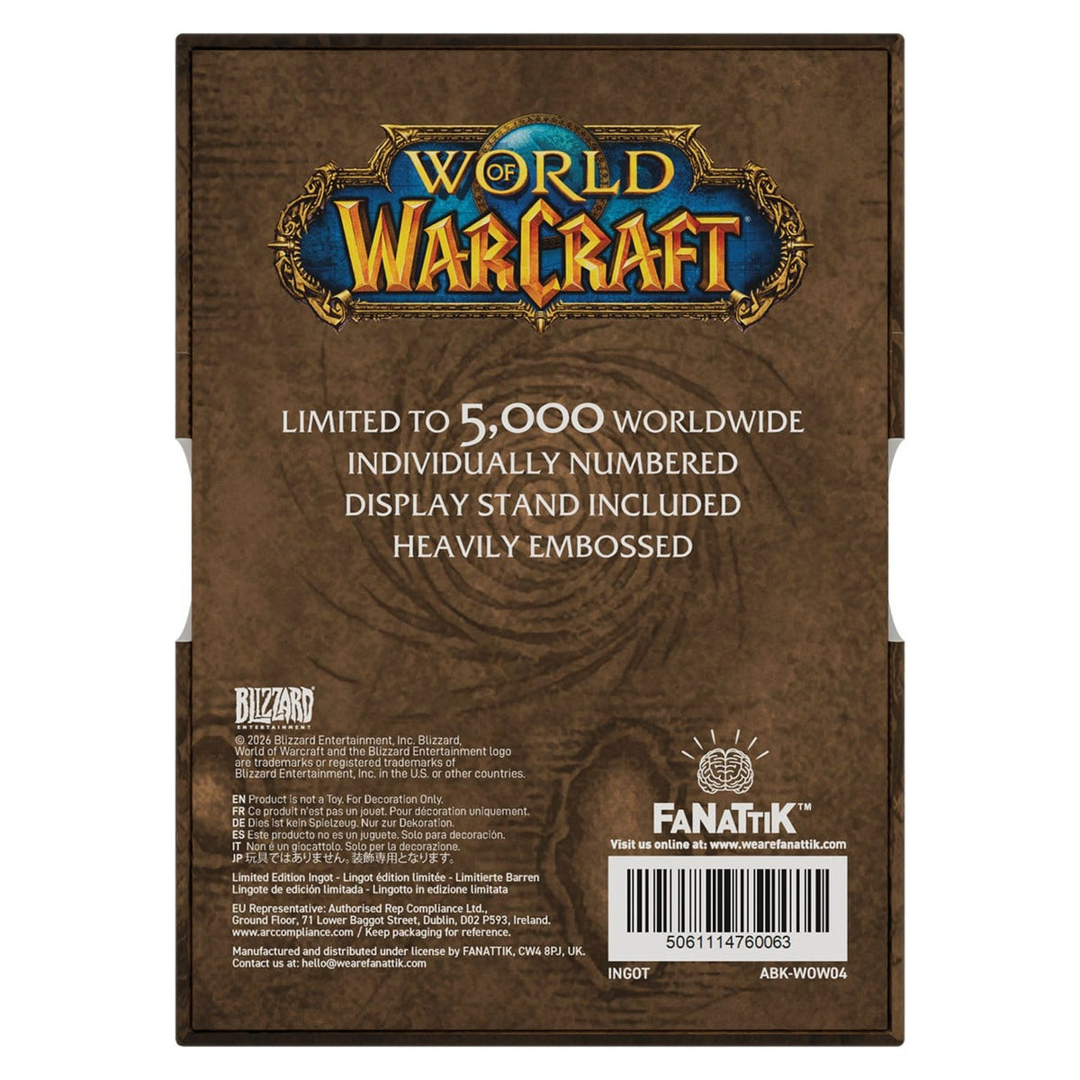 Productafbeelding World of Warcraft - Cover Artwork De Barrens Limited Edition