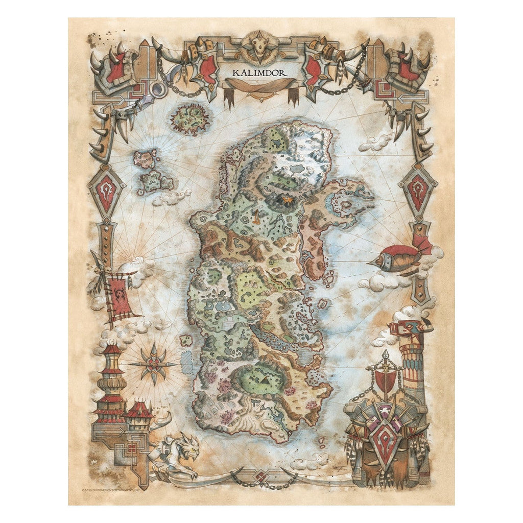Productafbeelding World of Warcraft - Set van 5 art prints