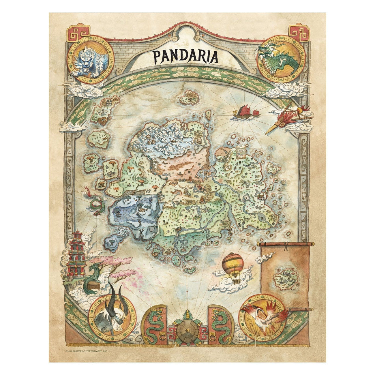 Productafbeelding World of Warcraft - Set van 5 art prints