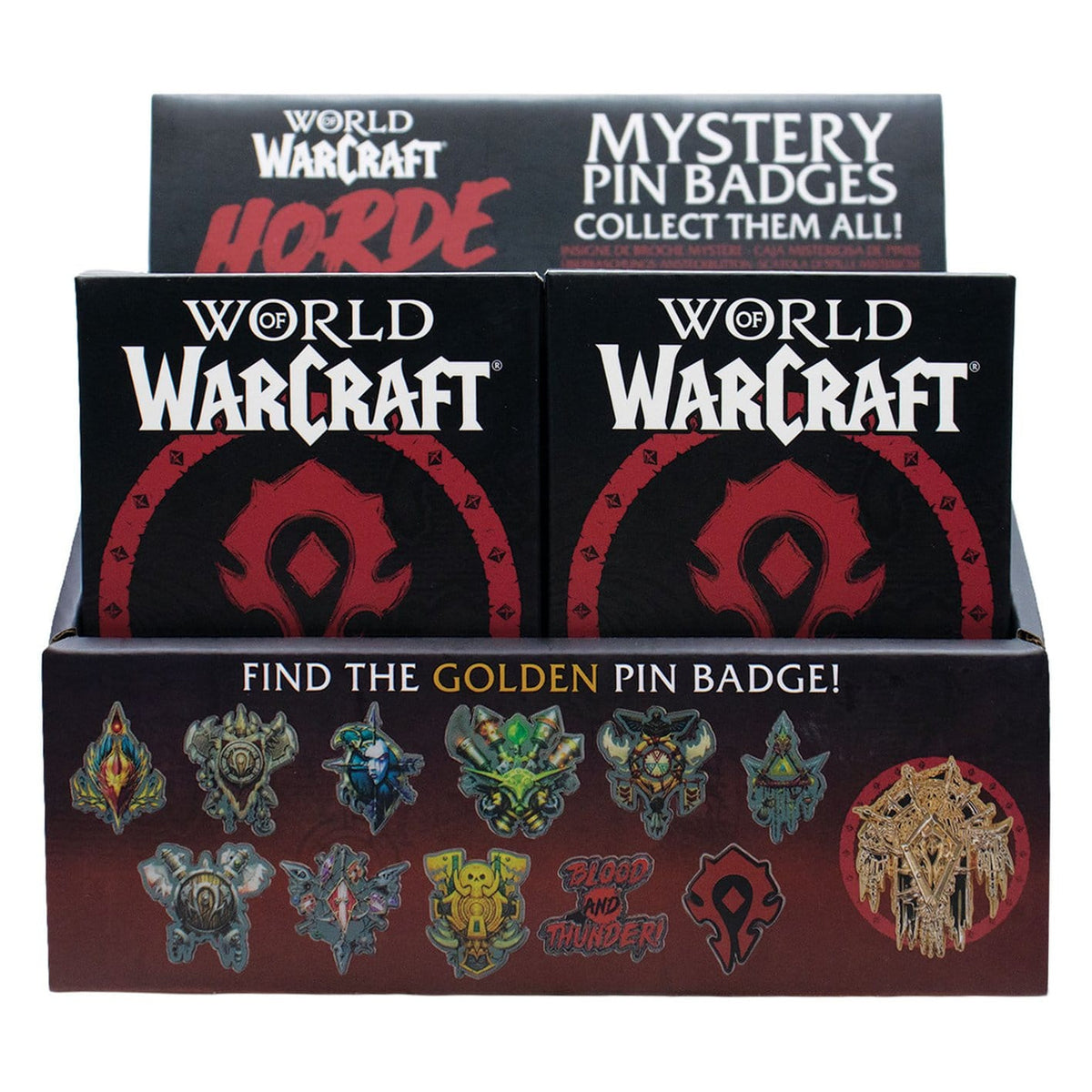Productafbeelding World of Warcraft - Horde Mystery Pin 12-delige Display