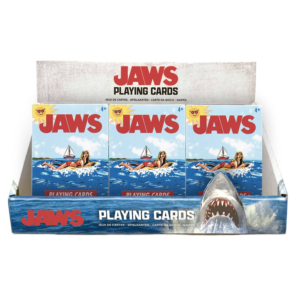 Productafbeelding Jaws - Speelkaarten 12-delig Display