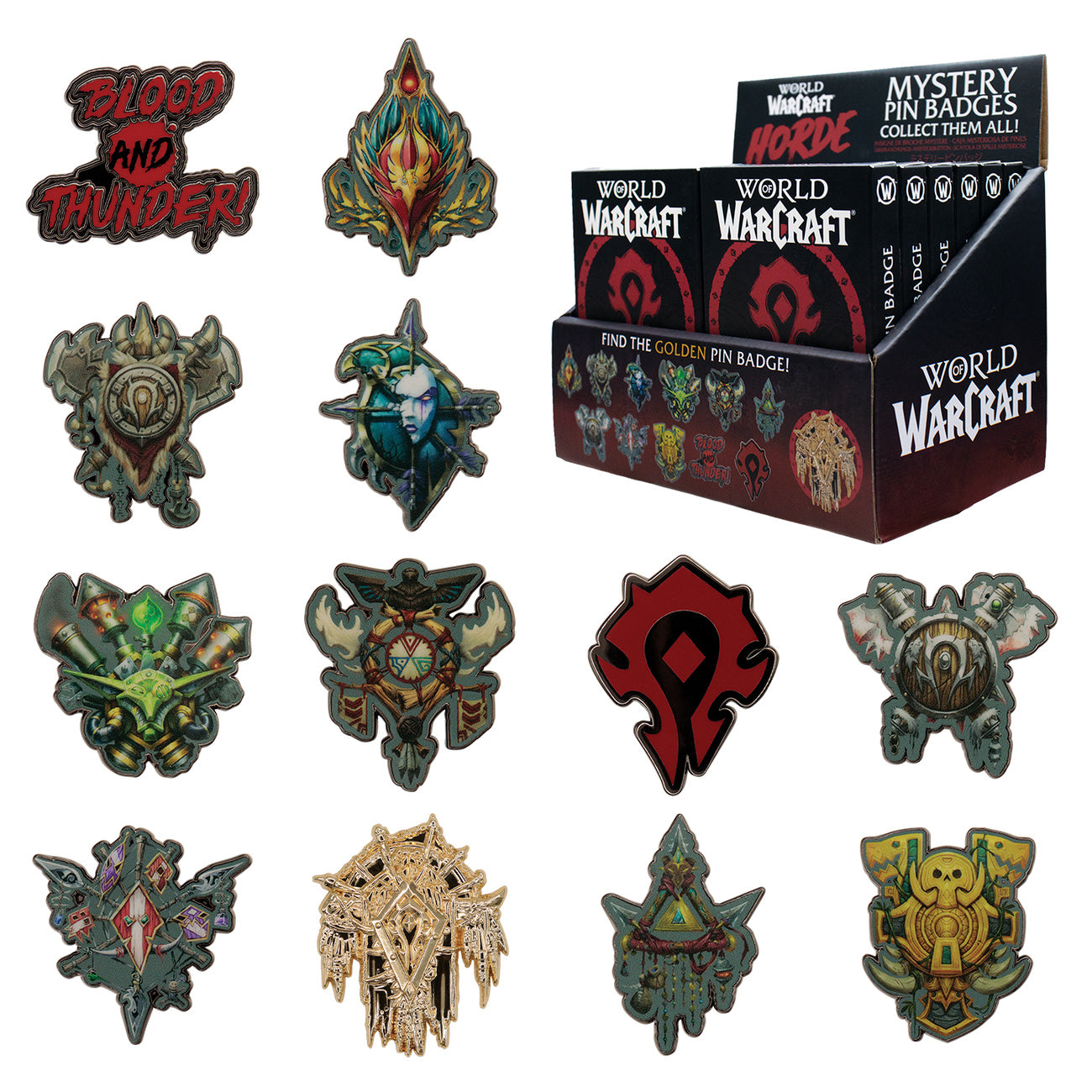 Productafbeelding World of Warcraft - Horde Mystery Pin