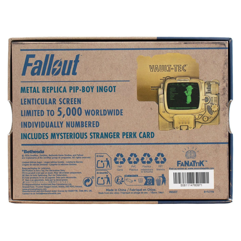 Productafbeelding Fallout - Pip-Boy Lenticulair Staaf Verzamelreplica Limited Edition