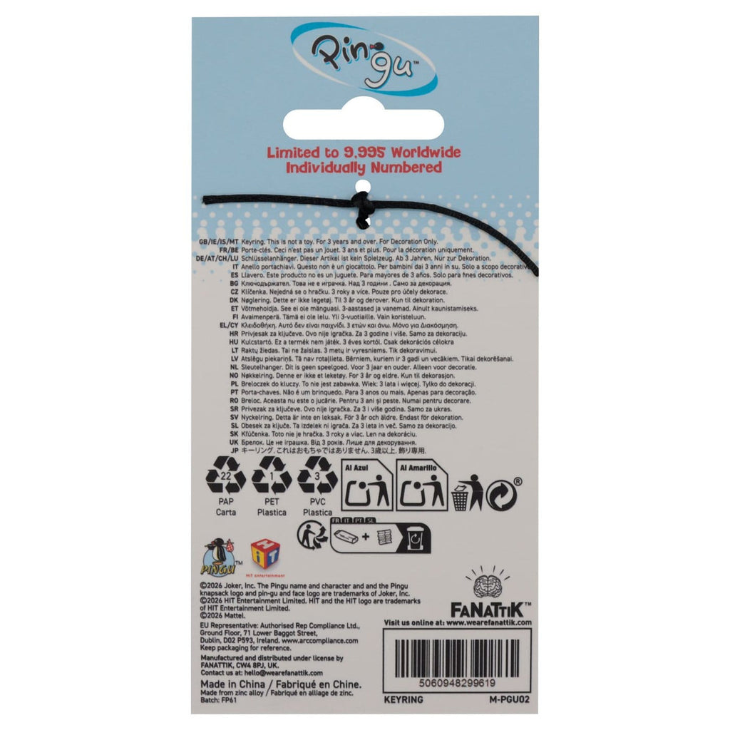 Productafbeelding Pingu - Noot Noot Sleutelhanger Limited Edition