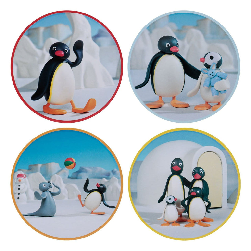 Productafbeelding Pingu - Family Onderzetter Set van 4