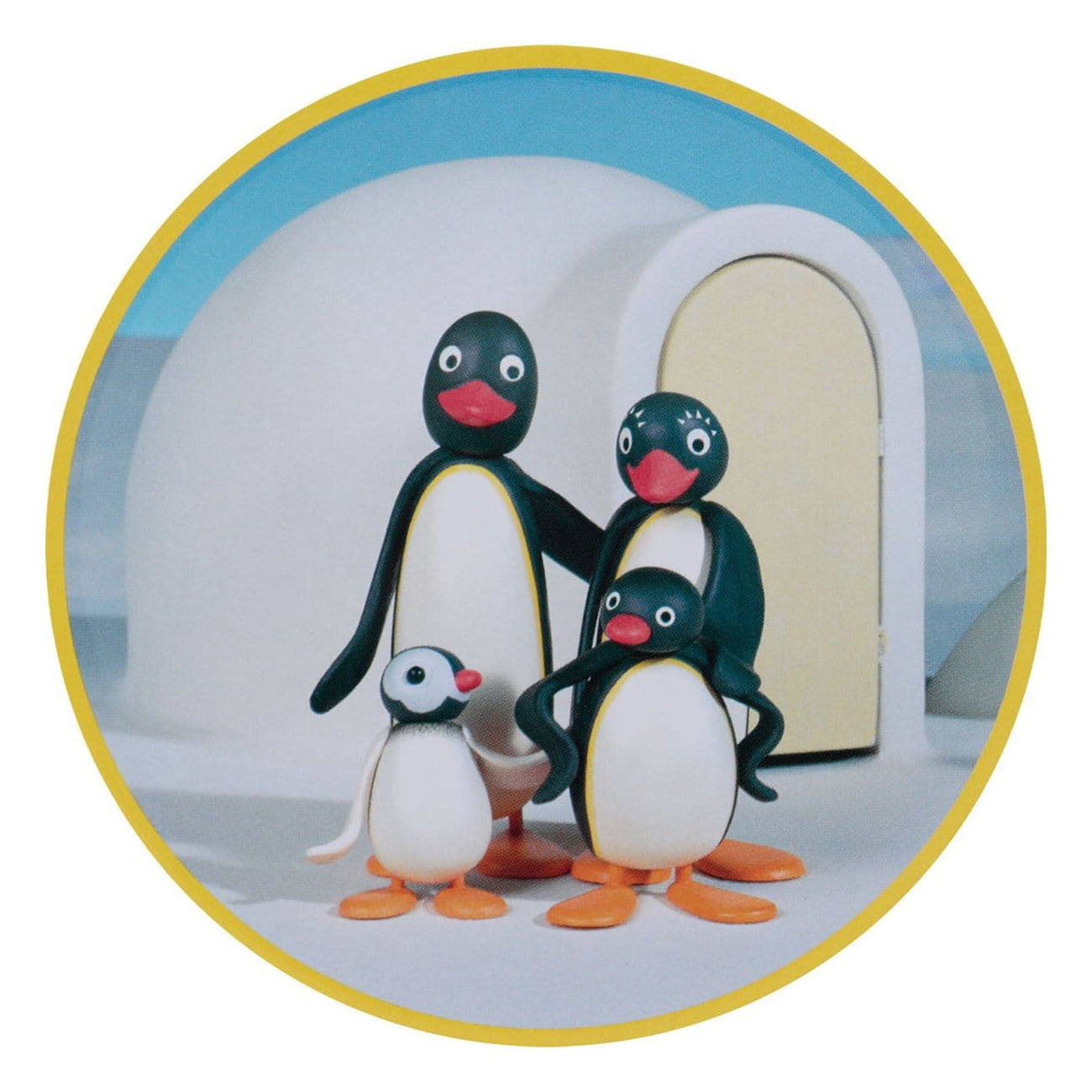 Productafbeelding Pingu - Family Onderzetter Set van 4