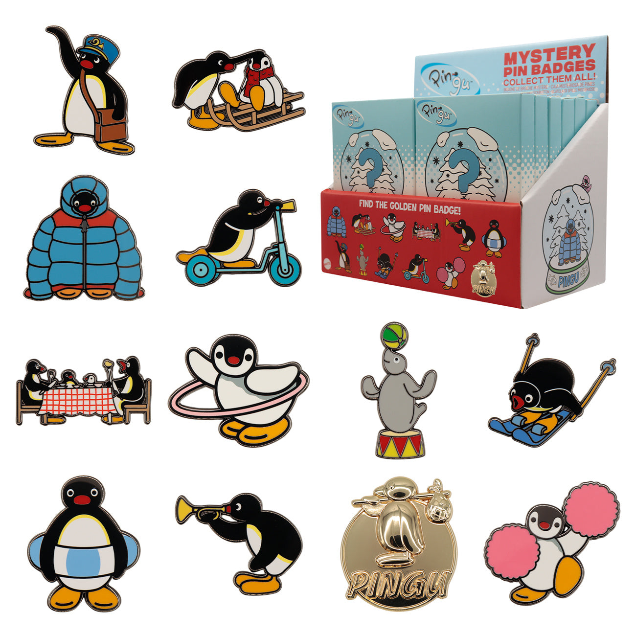 Productafbeelding Pingu - Mystery Pin Badge