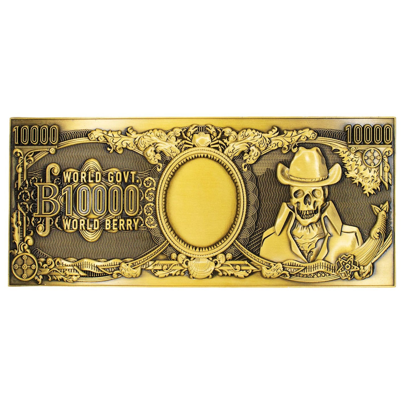 Productafbeelding One Piece - 1000 World Berry metalen bankbiljet verzamelreplica