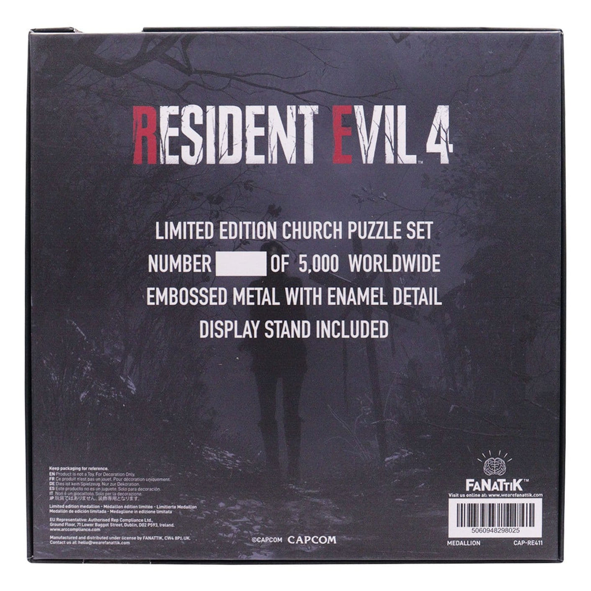 Productafbeelding Resident Evil - Puzzle Medaillon Set Limited Edition