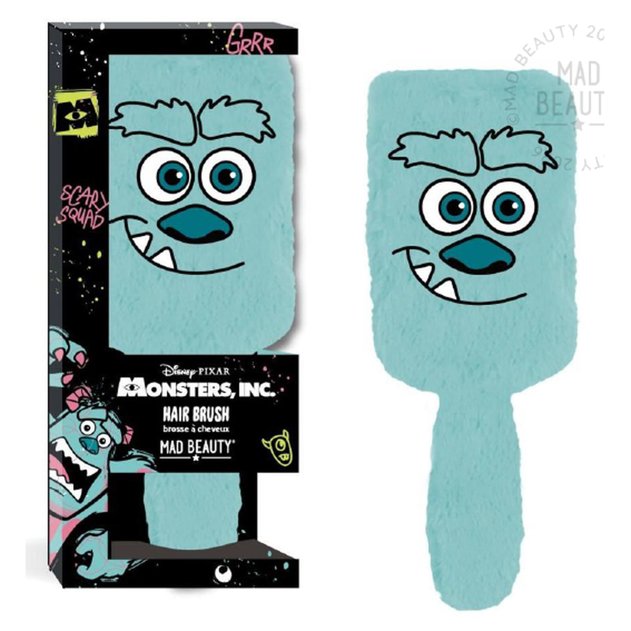 Productafbeelding Monsters – Haarborstel met bont hoes