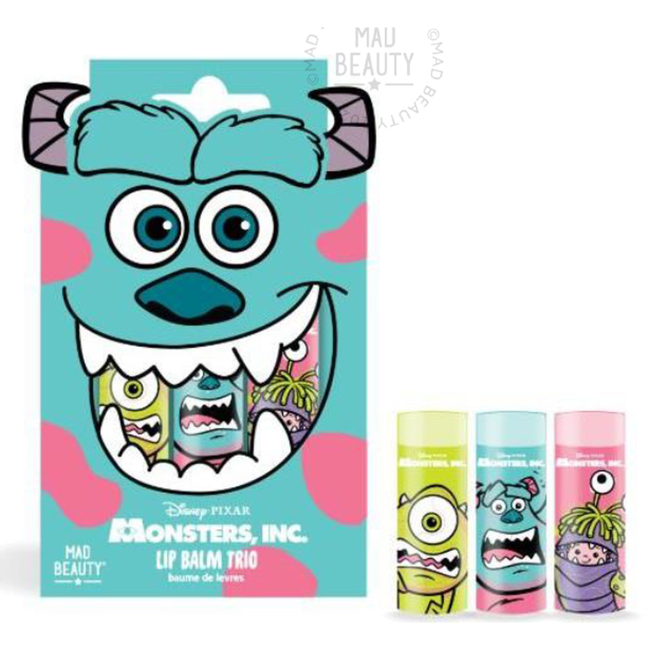 Productafbeelding Monsters - Lippenbalsem set van 3