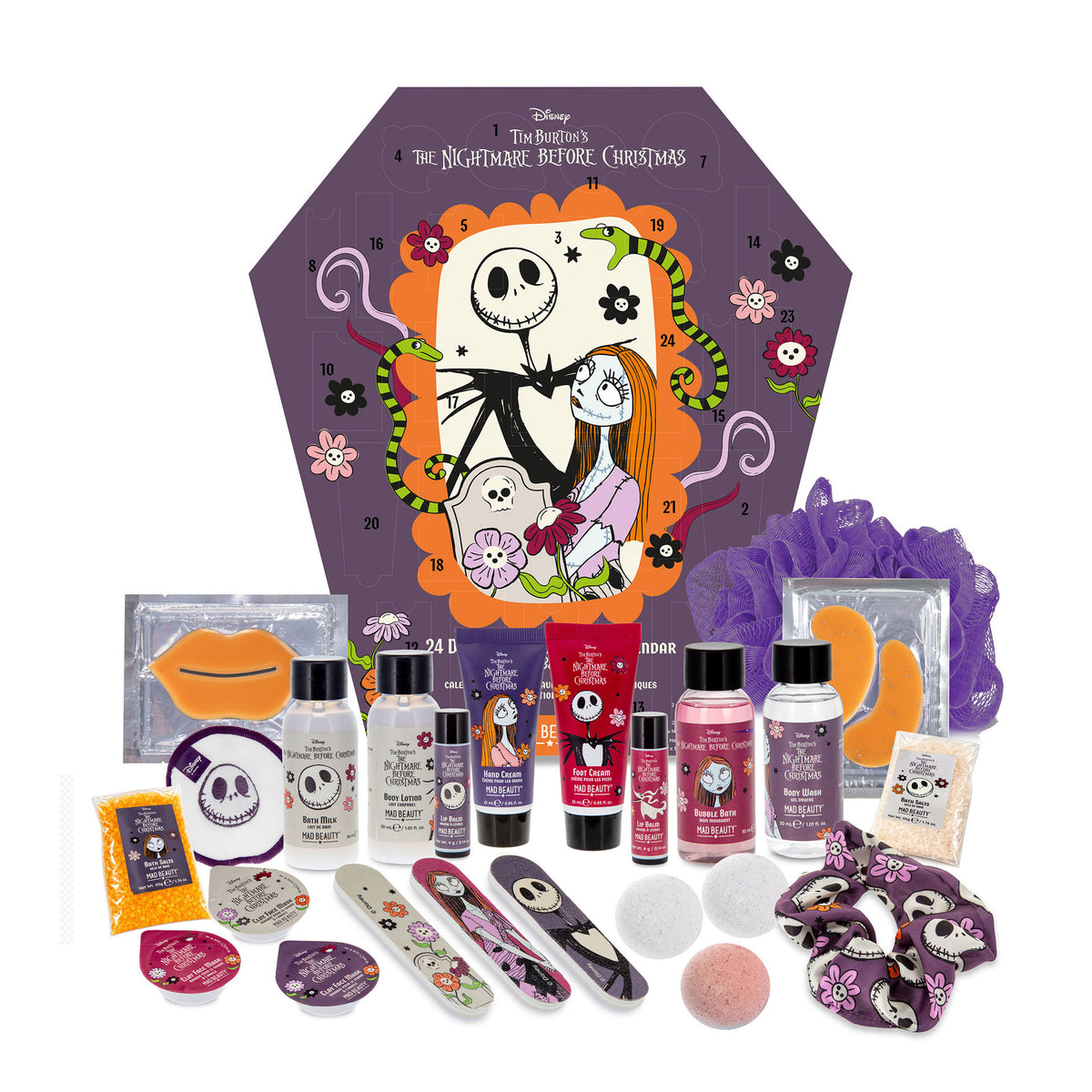 Productafbeelding Nightmare Before Christmas - Jack doodskist cosmetica adventskalender