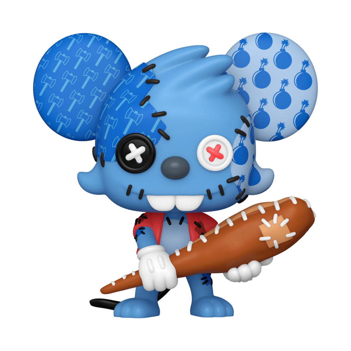 Product image The Simpsons - Itchy Patchwork Funko Pop Figure