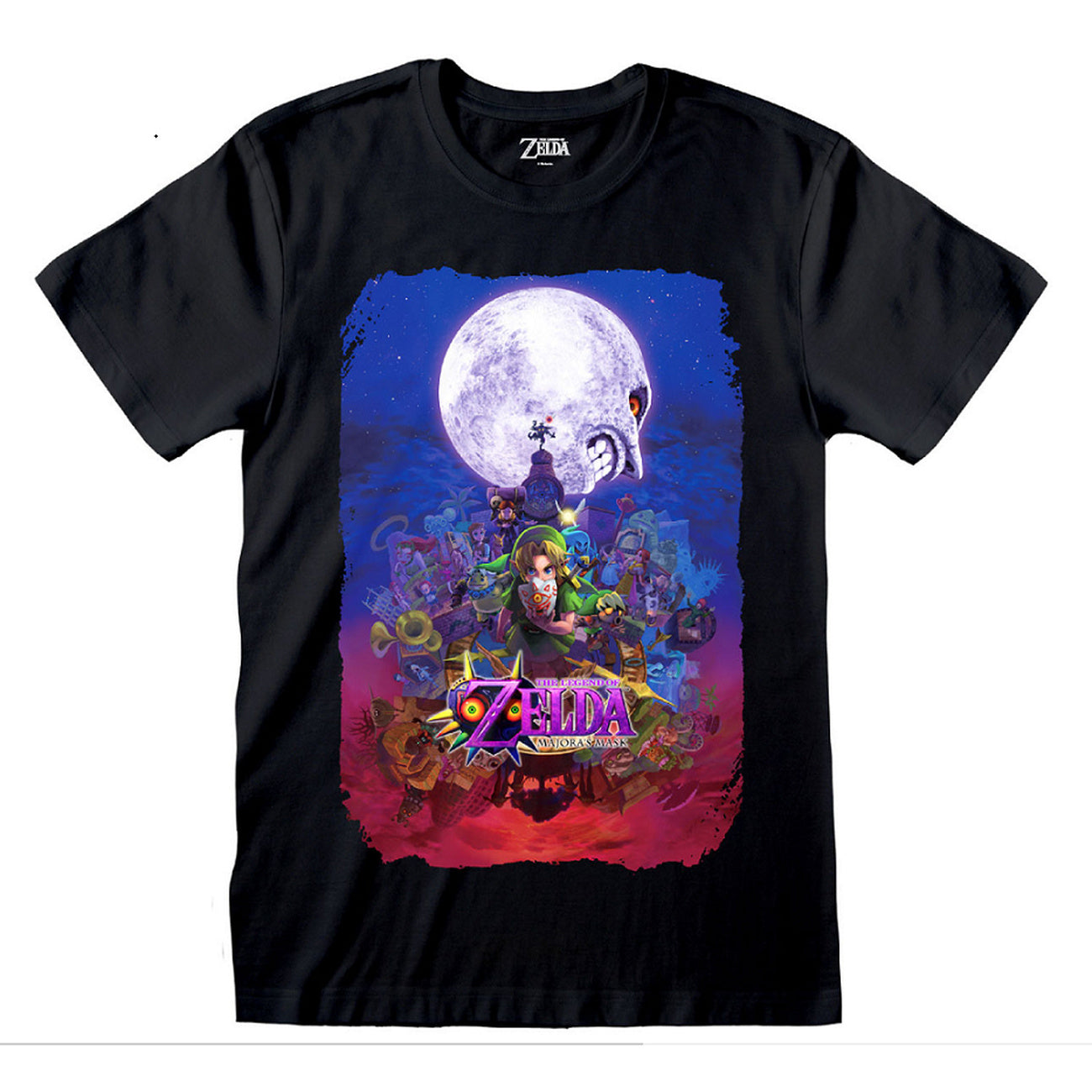 Productafbeelding Zelda - Link Poster T-shirt zwart
