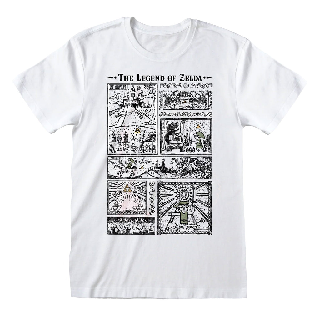 Productafbeelding Zelda - Link The Wind Waker Intro T-shirt