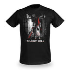Productafbeelding Zwart Pyramid Head T-shirt voor Silent Hill-fans