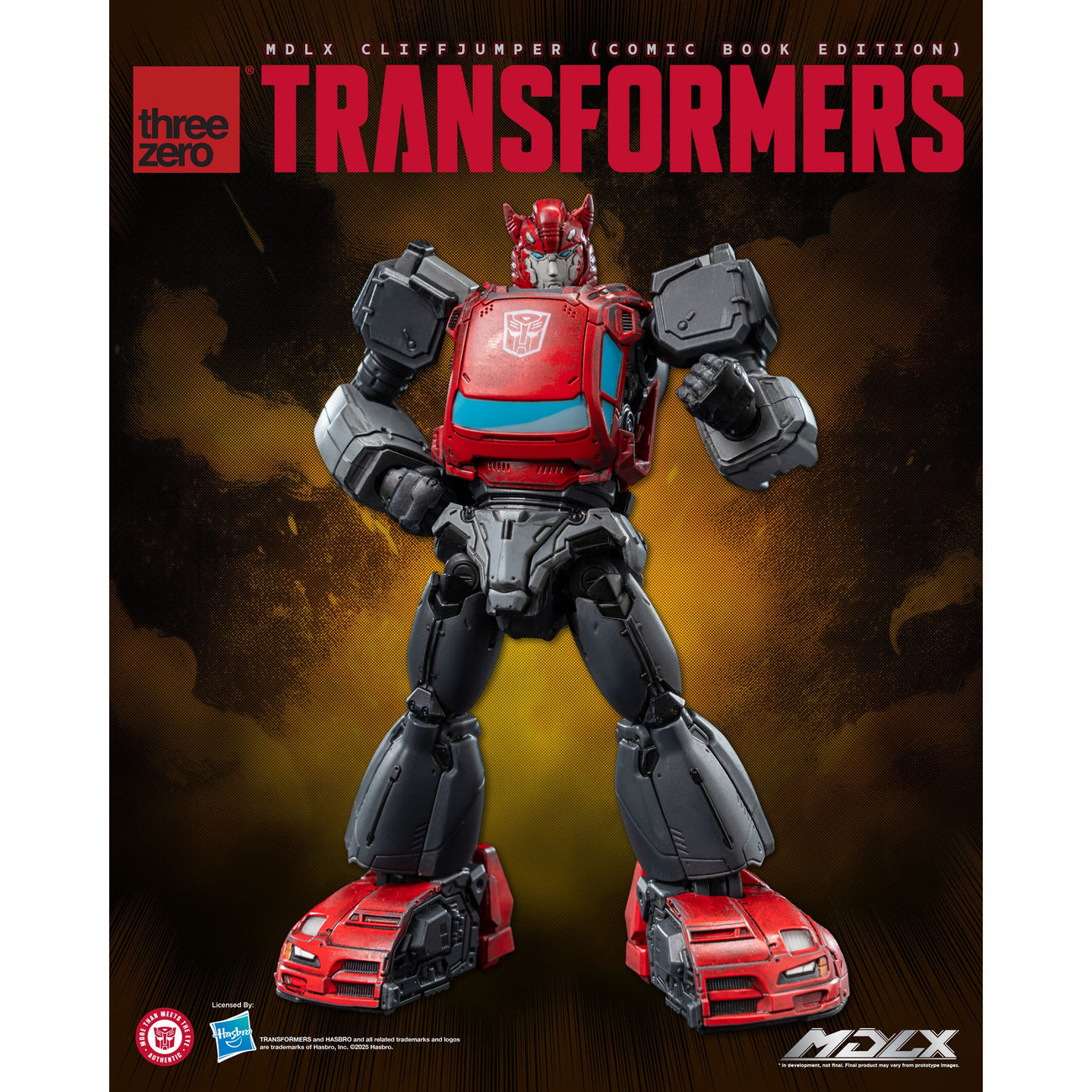Productafbeelding Transformers MDLX actiefiguur Cliffjumper (Comic Book)