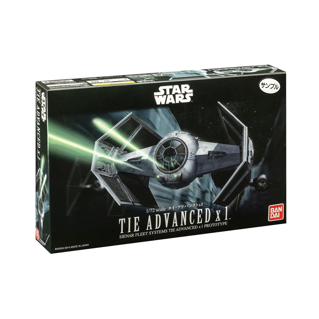 Productafbeelding Star Wars Modelbouwpakket 1:72 TIE Advanced x1 10 cm