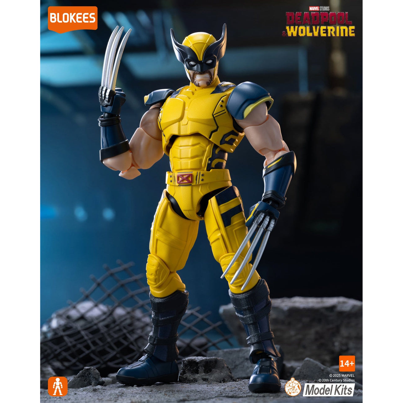 Productafbeelding Marvel Blokees Wolverine bouwset