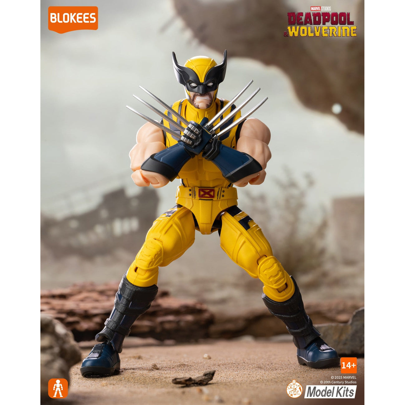 Productafbeelding Marvel Blokees Wolverine bouwset
