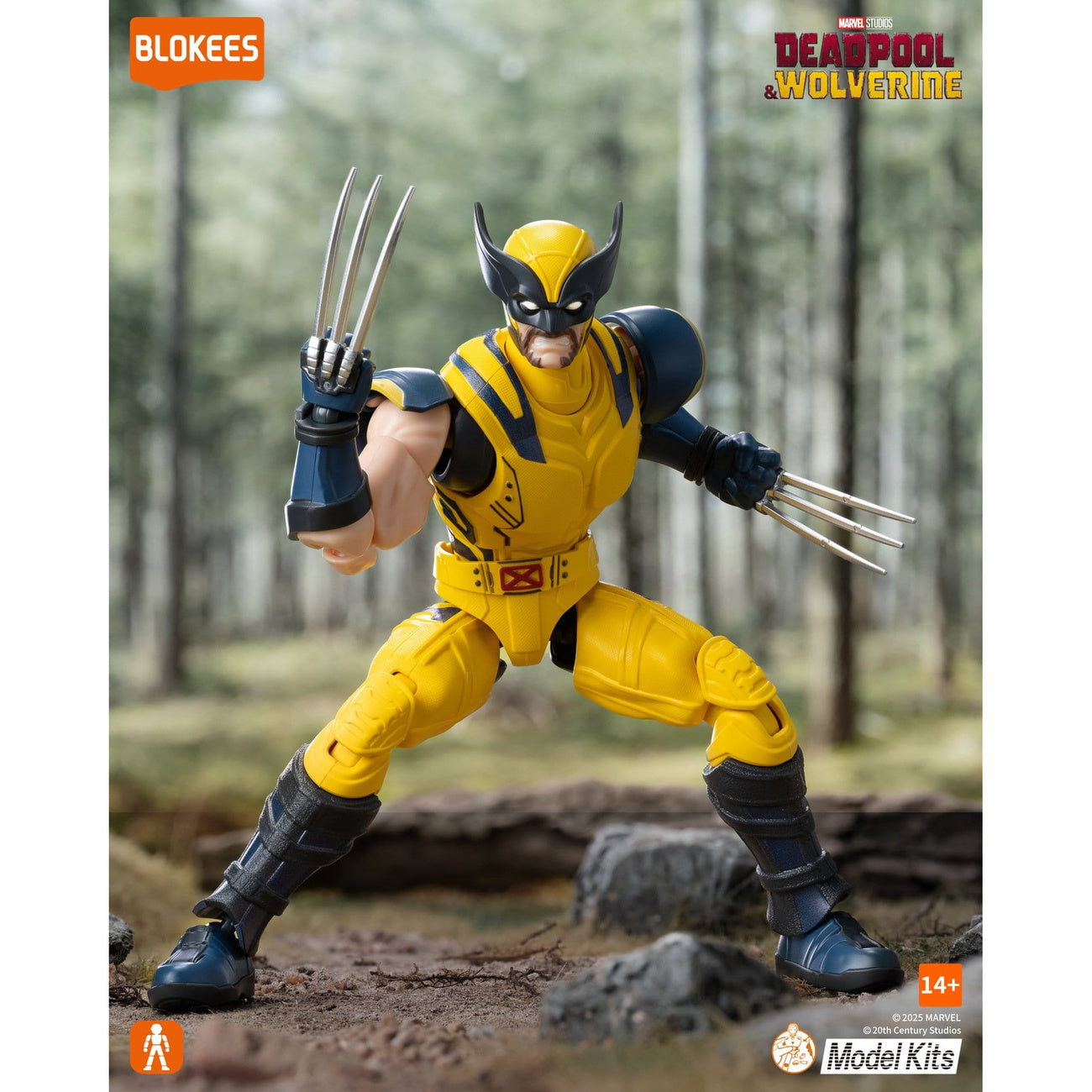 Productafbeelding Marvel Blokees Wolverine bouwset