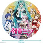 Productafbeelding Hatsune Miku ronde puzzel 500 stukjes
