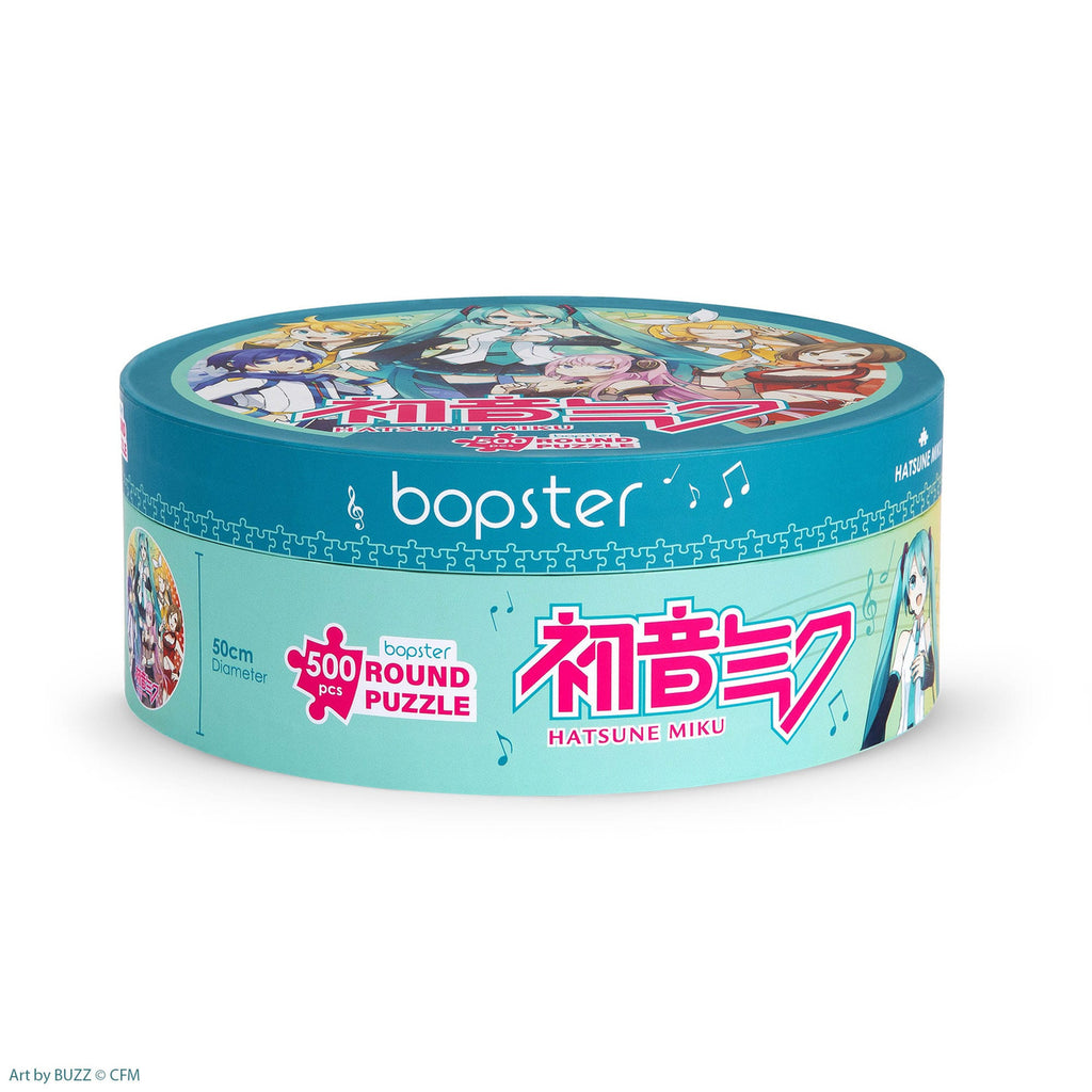 Productafbeelding Hatsune Miku ronde puzzel 500 stukjes