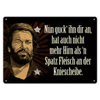 Productafbeelding Bud Spencer Metalen Bord Kijk hem nou eens aan,... 10 x 15 cm