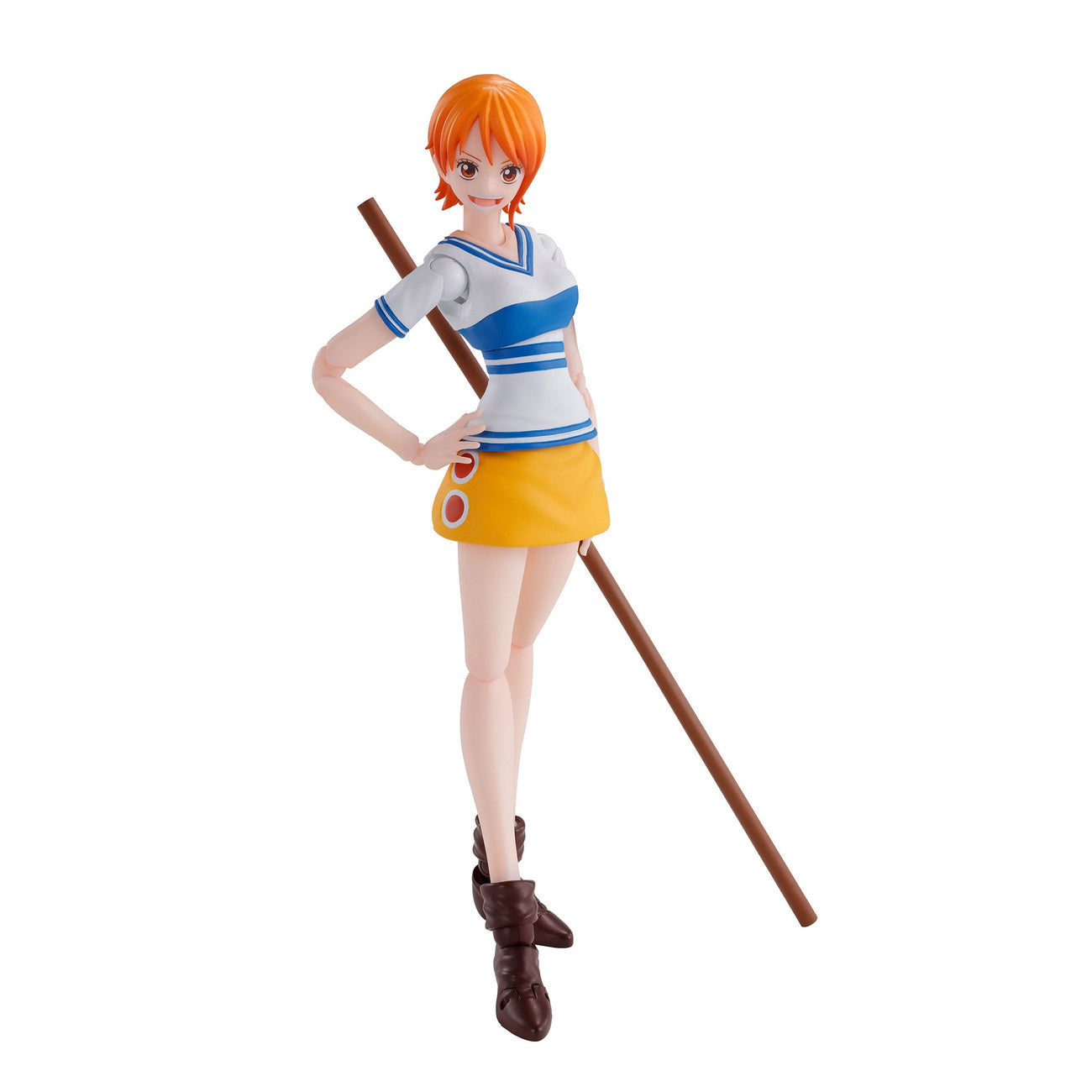 Productafbeelding One Piece S.H. Figuarts actiefiguur Nami Romance Dawn 14 cm