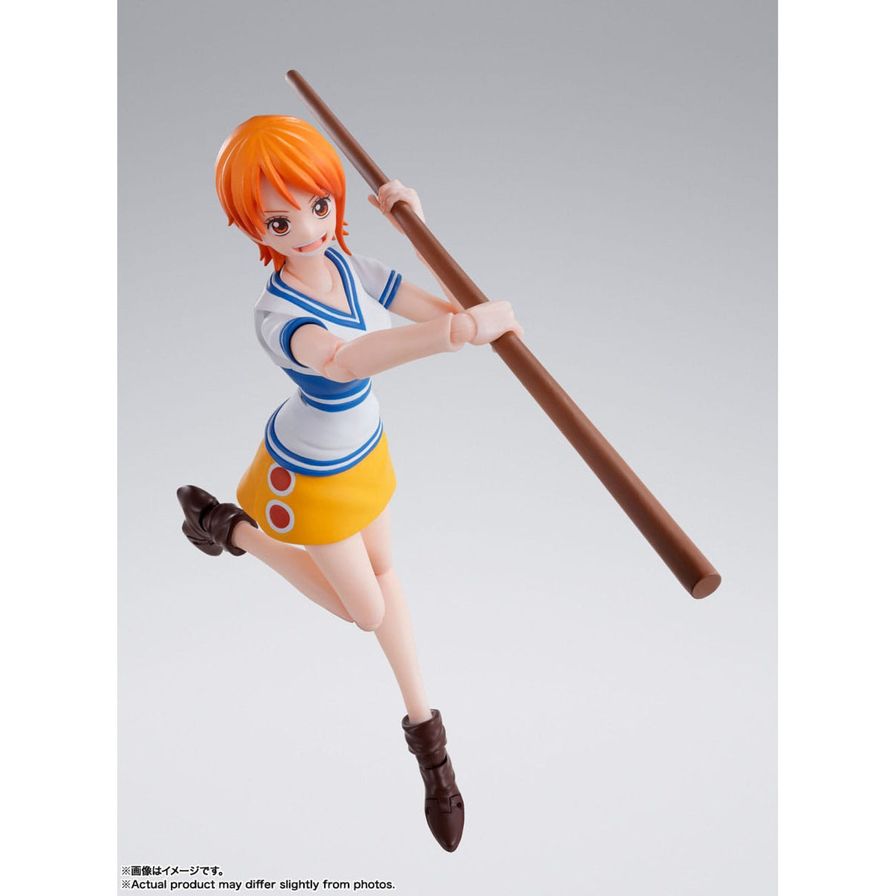 Productafbeelding One Piece S.H. Figuarts actiefiguur Nami Romance Dawn 14 cm