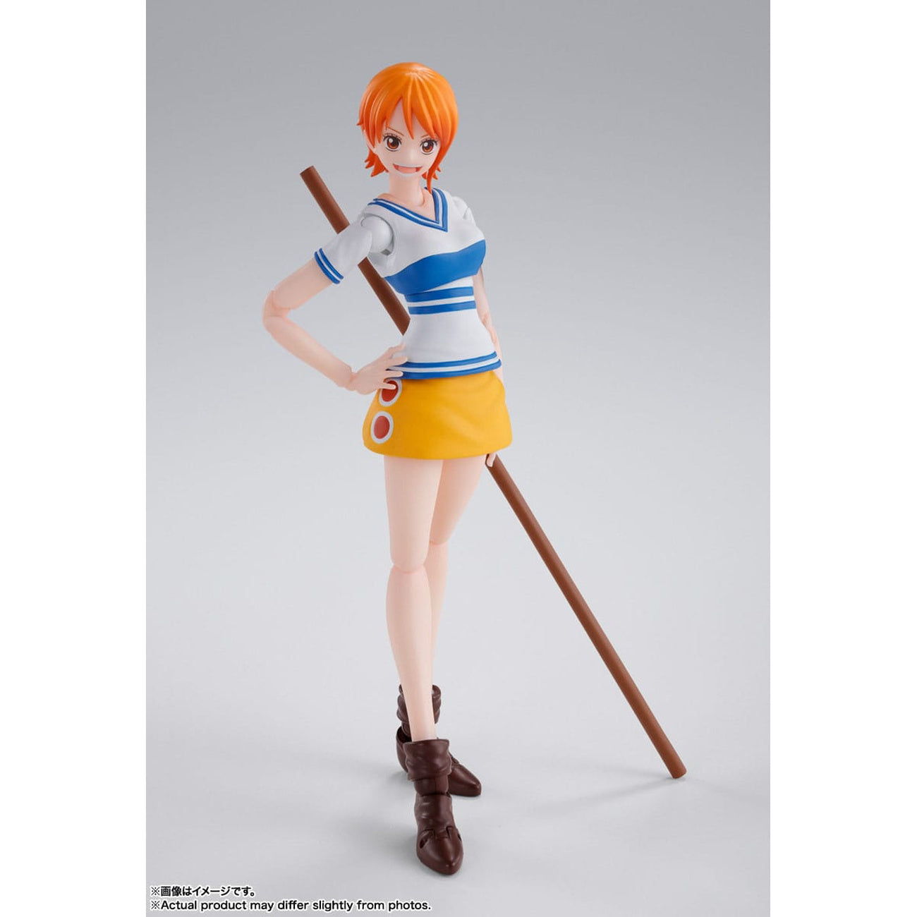 Productafbeelding One Piece S.H. Figuarts actiefiguur Nami Romance Dawn 14 cm