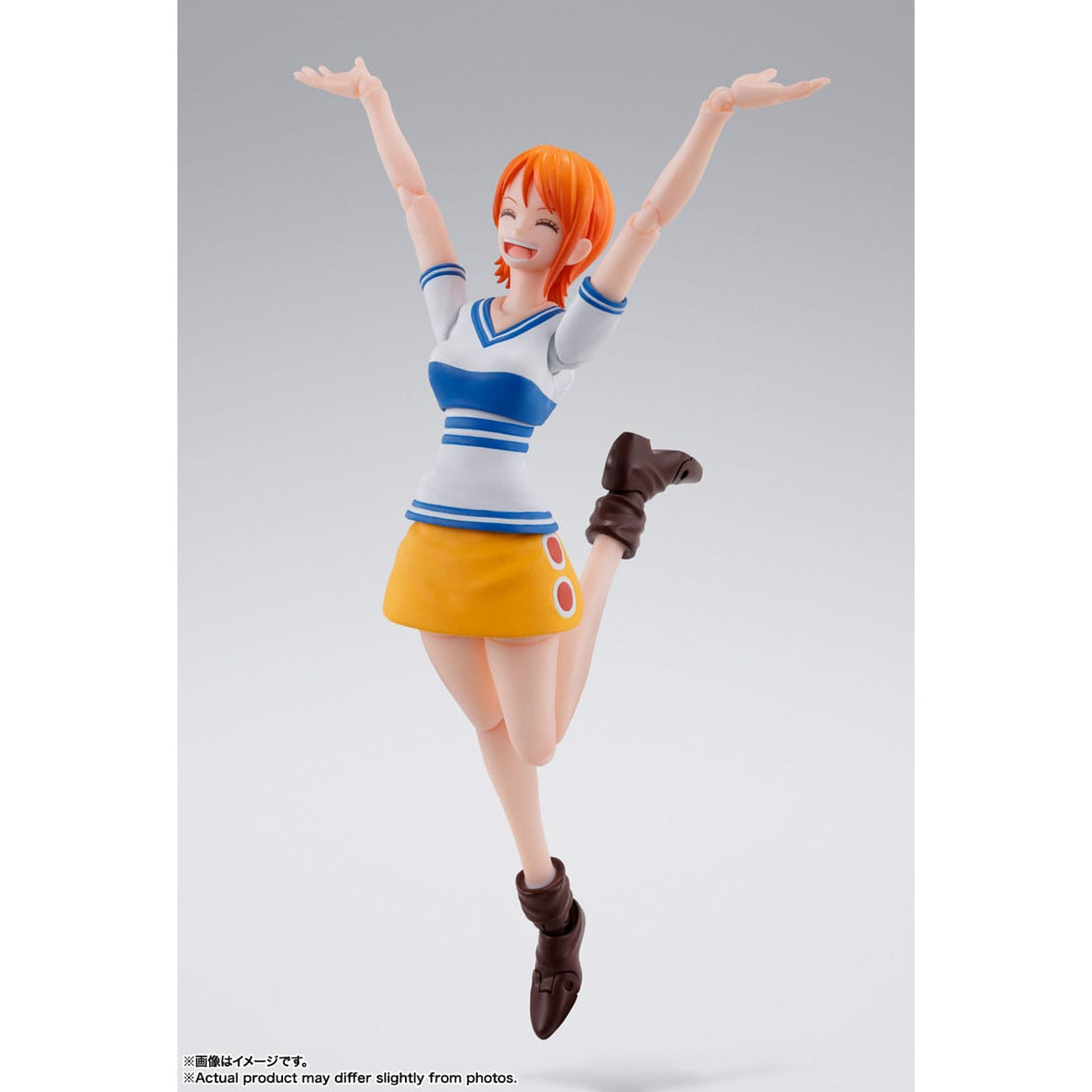 Productafbeelding One Piece S.H. Figuarts actiefiguur Nami Romance Dawn 14 cm