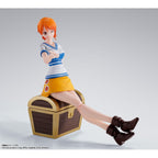 Productafbeelding One Piece S.H. Figuarts actiefiguur Nami Romance Dawn 14 cm