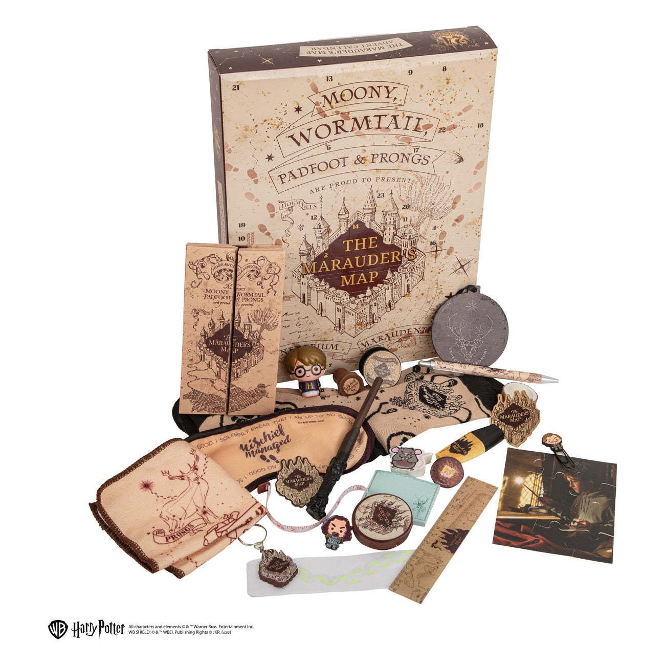 Productafbeelding Harry Potter Sluipwegwijzer Adventskalender Nieuwe Editie 2026