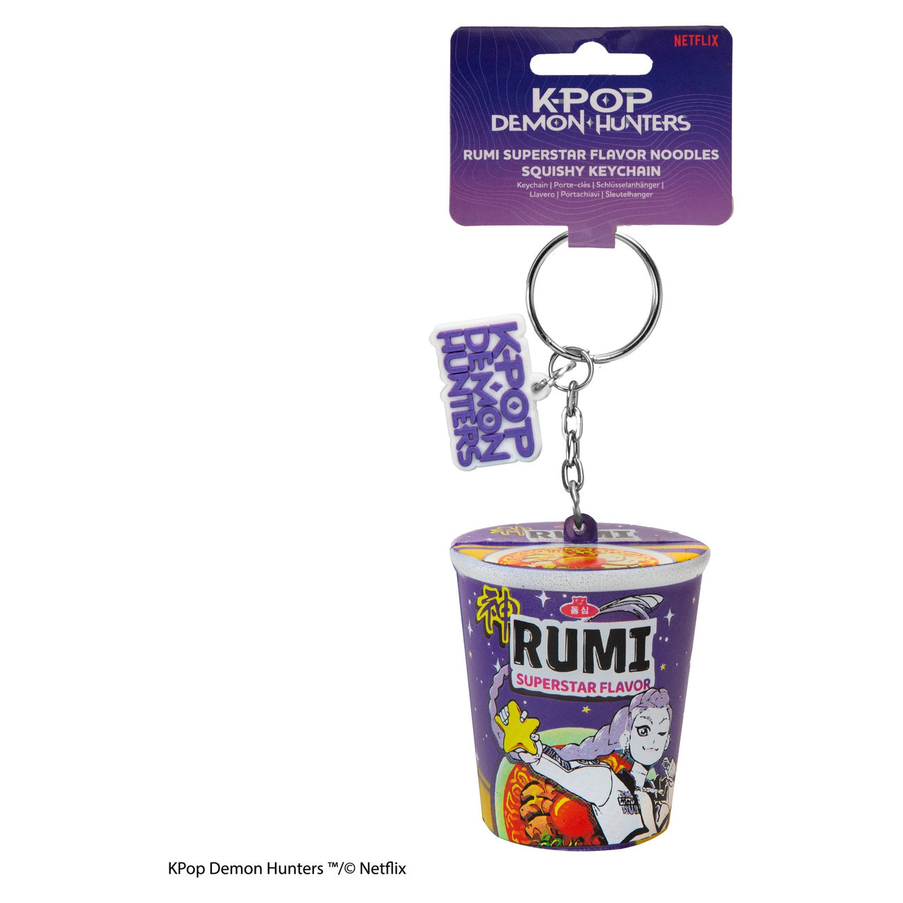 Productafbeelding KPop Demon Hunters Squishy-sleutelhanger Rumi Superstar