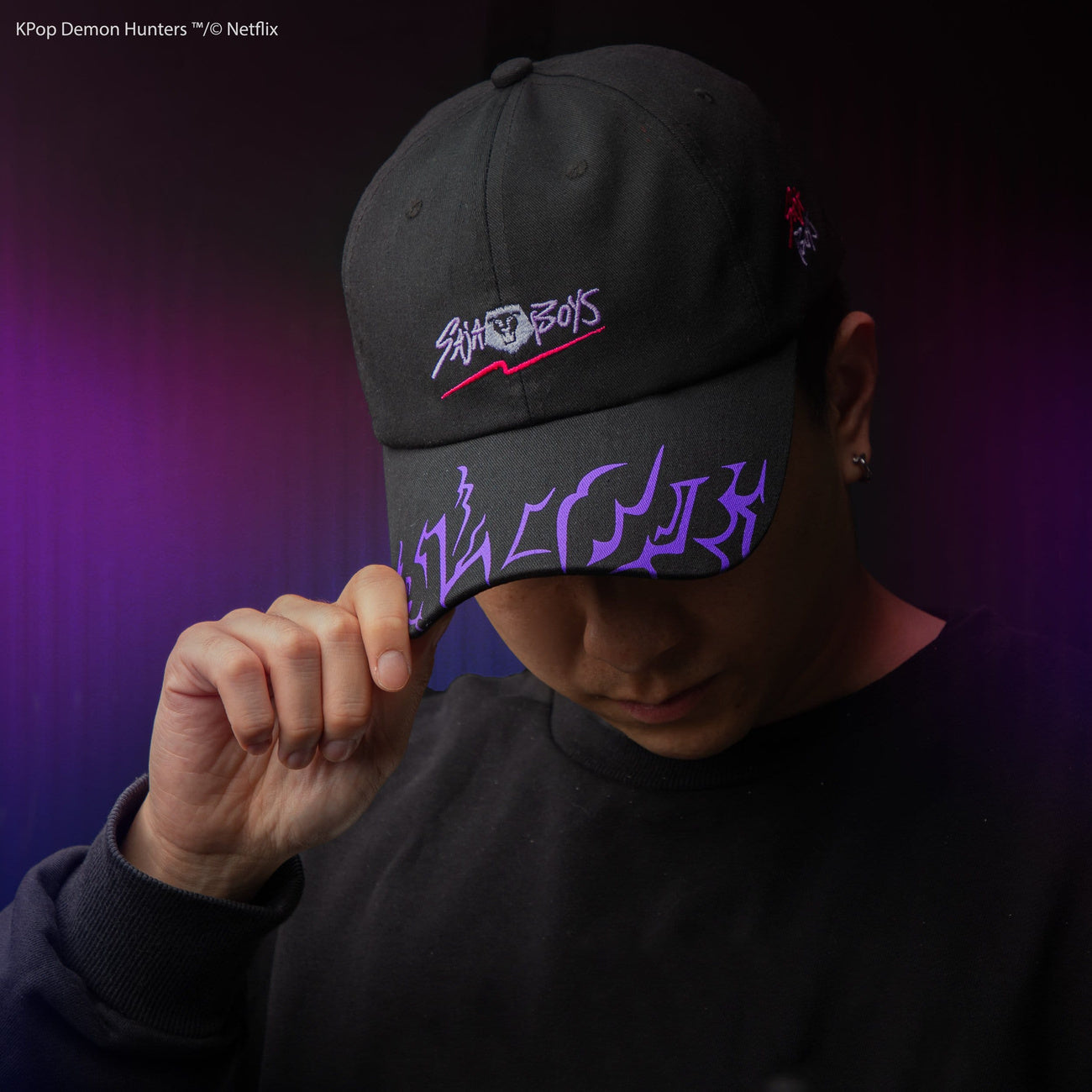 Productafbeelding KPop Demon Hunters Saja Boys baseballpet