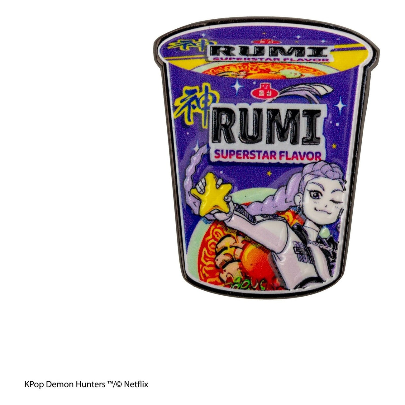 Productafbeelding KPop Demon Hunters pin Rumi Superstar Flavor Noodles