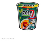 Productafbeelding KPop Demon Hunters pin Zoey Hamburger Noodles